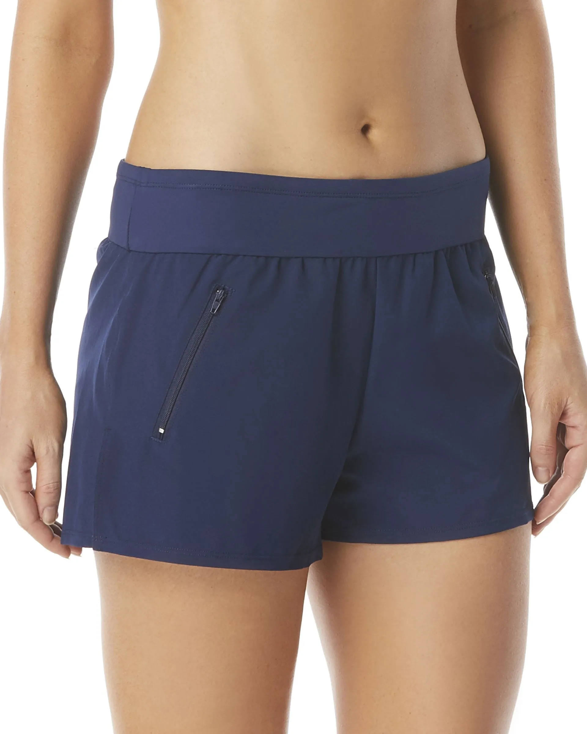 2024 Beach House Solids April Stretch Woven Short (More colors available) - H58028