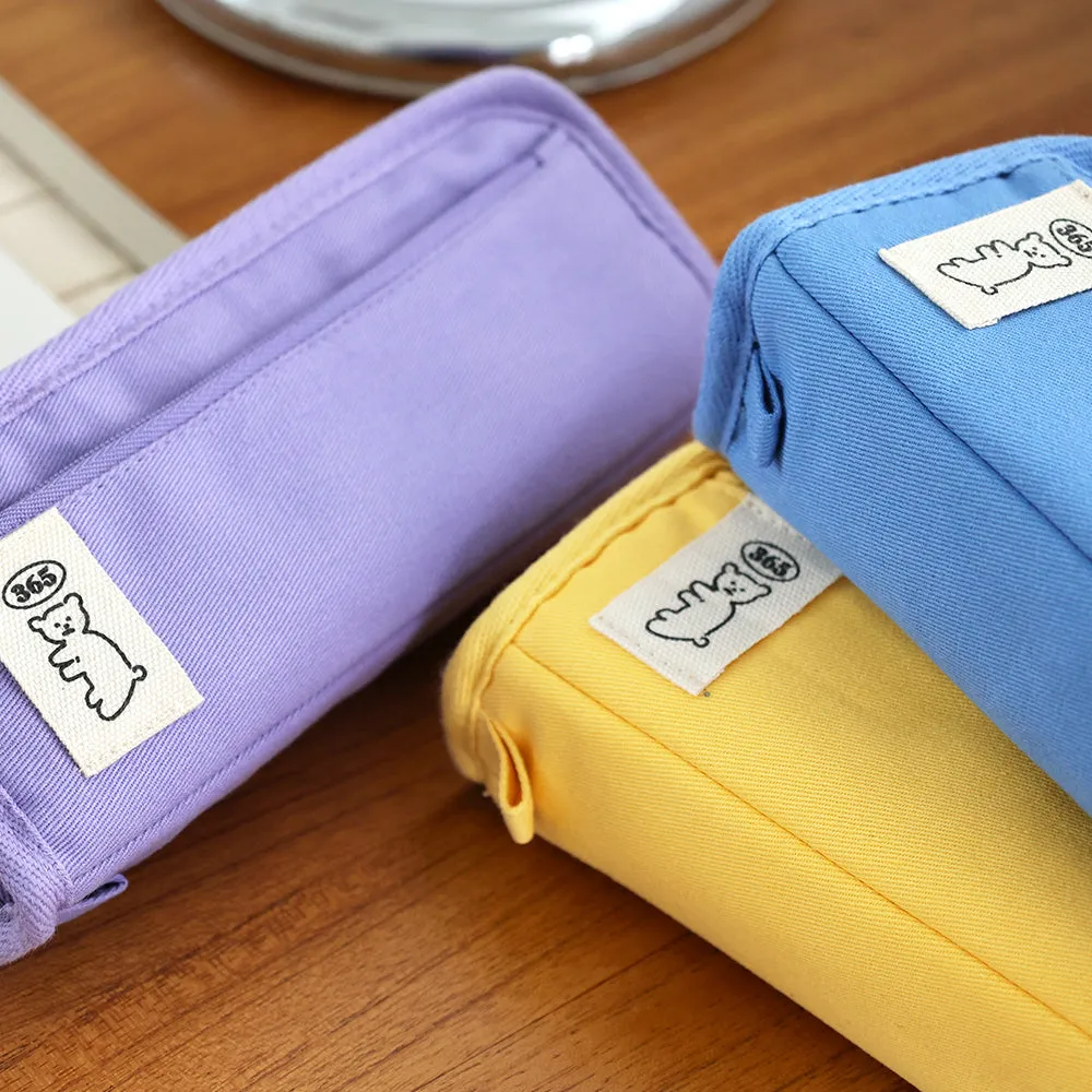 365 Pencil Cases Cotton Cosmetics Pouches Stationery School Office Gifts Students Teens Girls