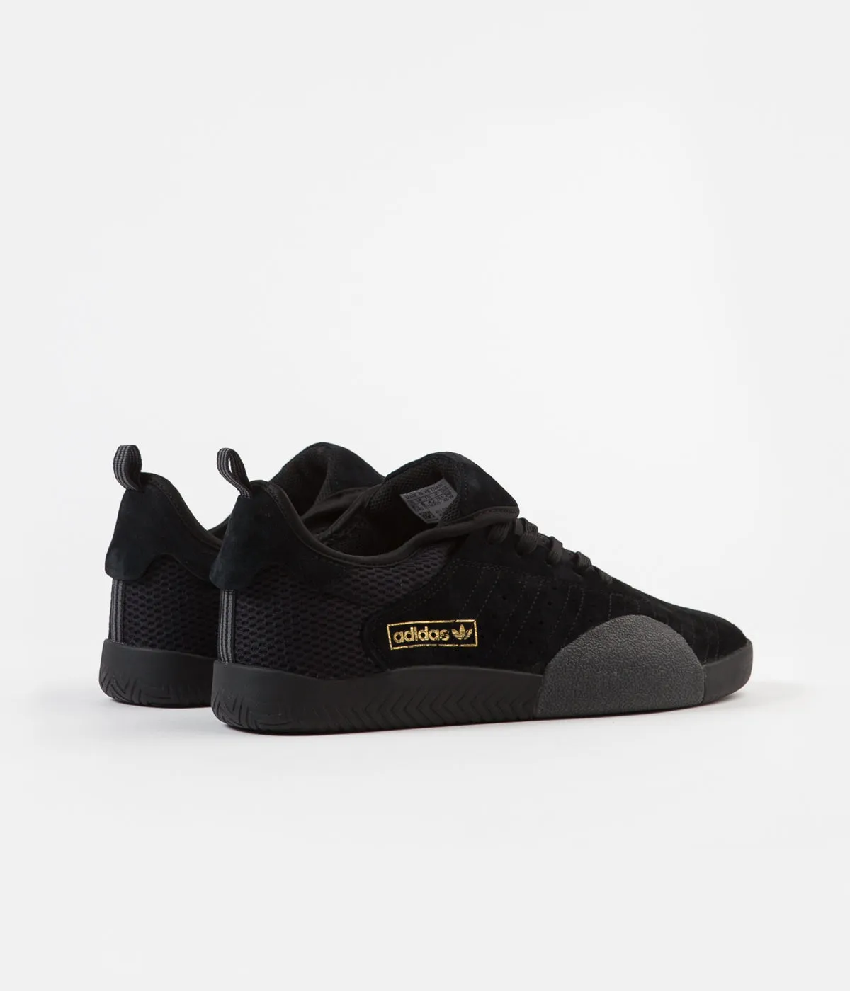 Adidas 3ST.003 Shoes - Core Black / White / Gold Metallic