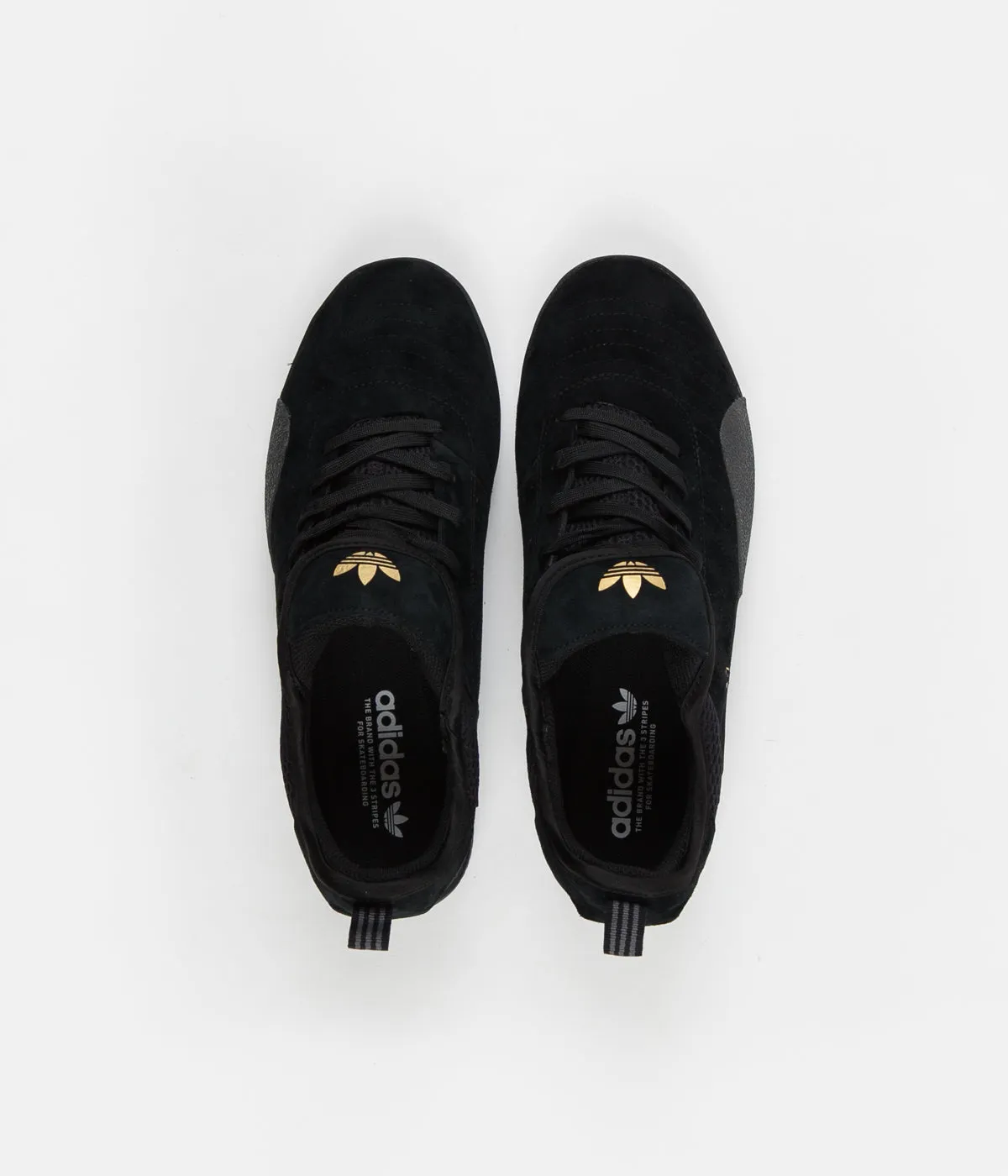 Adidas 3ST.003 Shoes - Core Black / White / Gold Metallic