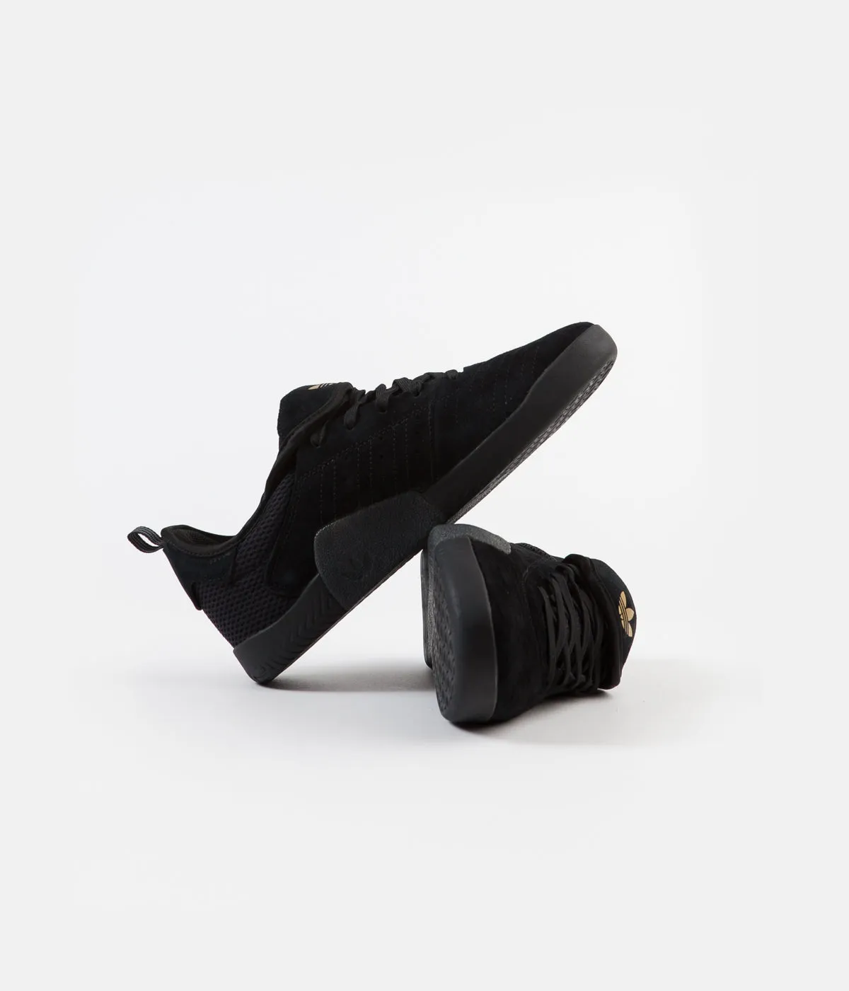 Adidas 3ST.003 Shoes - Core Black / White / Gold Metallic