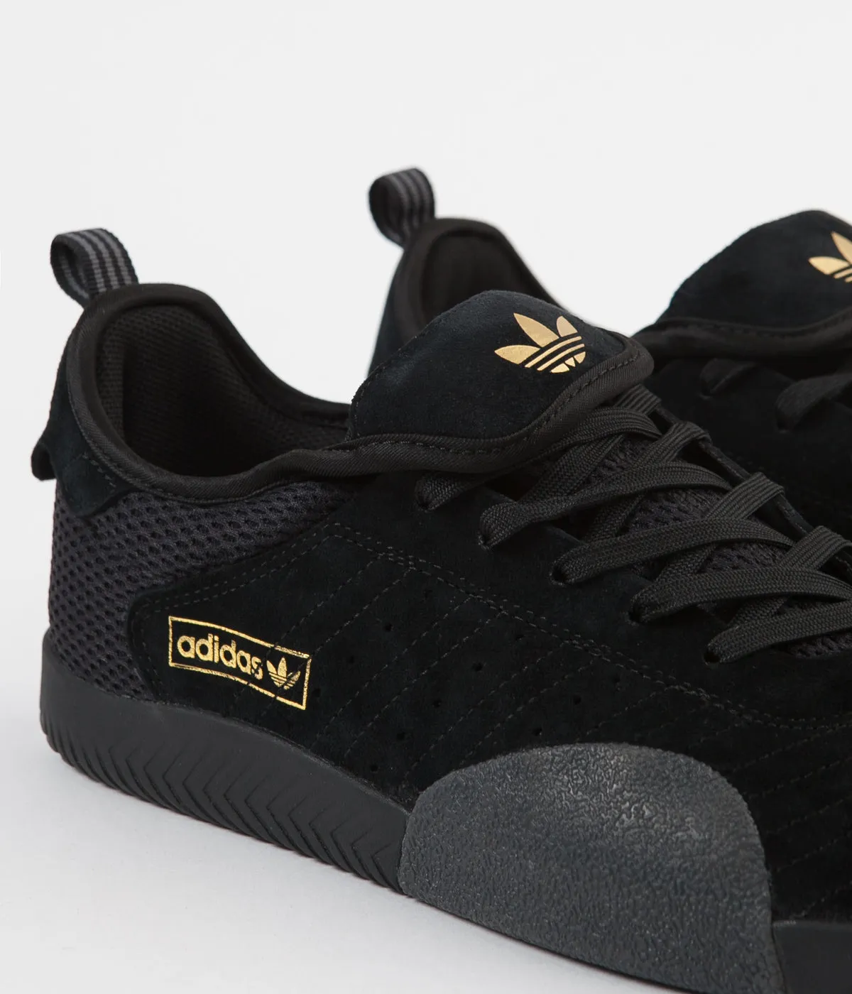 Adidas 3ST.003 Shoes - Core Black / White / Gold Metallic