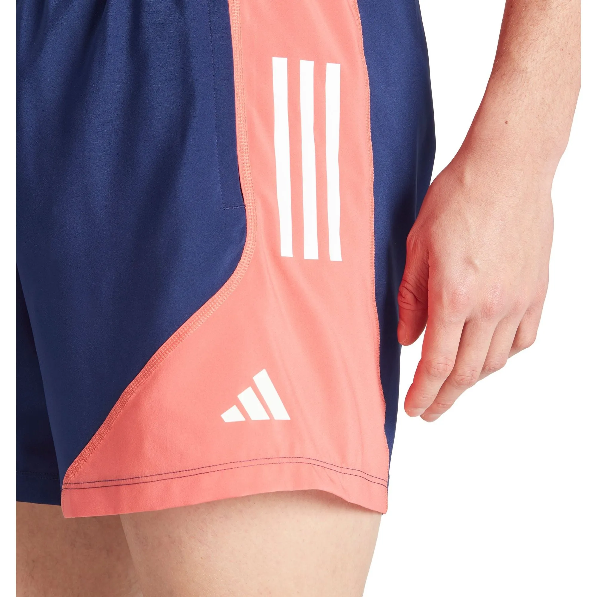 adidas Own The Run 7 Inch Mens Running Shorts - Blue