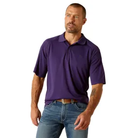 'Ariat' Men's AC Polo - Purplavy