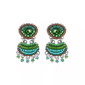 Ayala Bar Grassland Hues Of Green Hillari Earrings