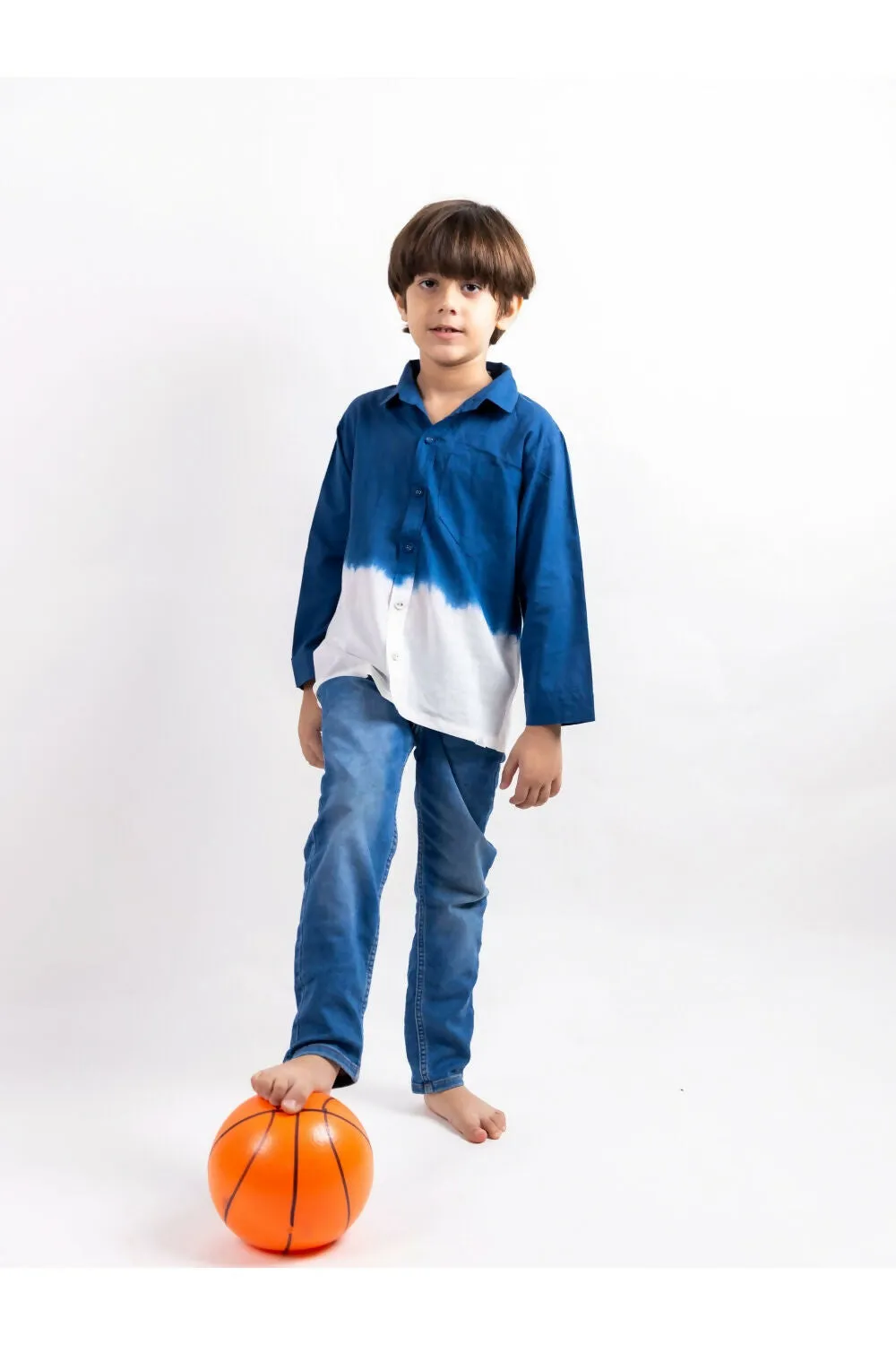 Azure Dreams Boy's Shirt