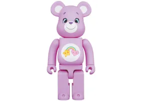 Bearbrick x Care Bears Best Friend Bear 400% Purple