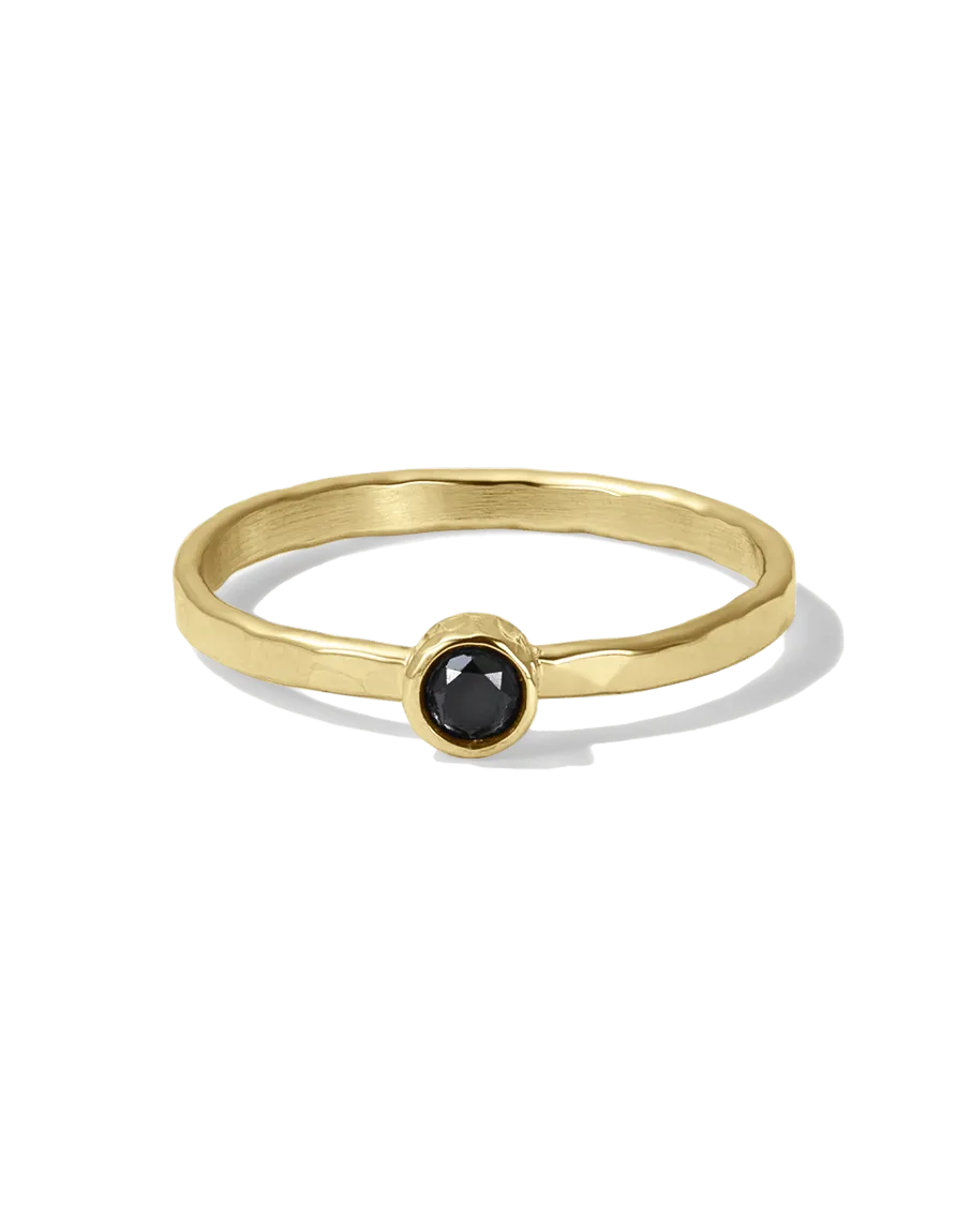 Black Diamond Ring