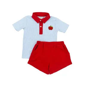 Boys Back to School Short Set