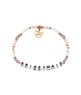 Bridesmaid Bracelet in White