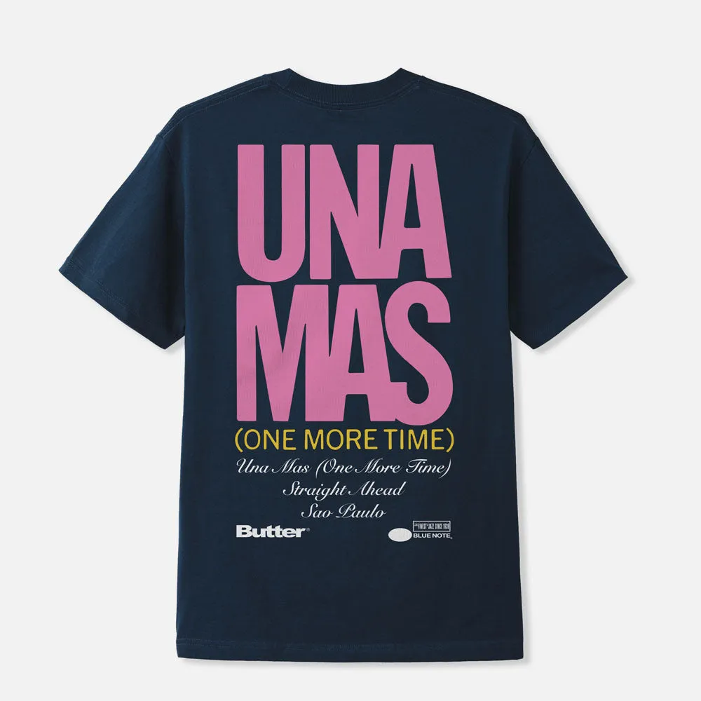 Butter Goods - Blue Note Una Mas T-Shirt - Navy