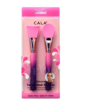 Cala Pink Silicone Facial Mask Brush