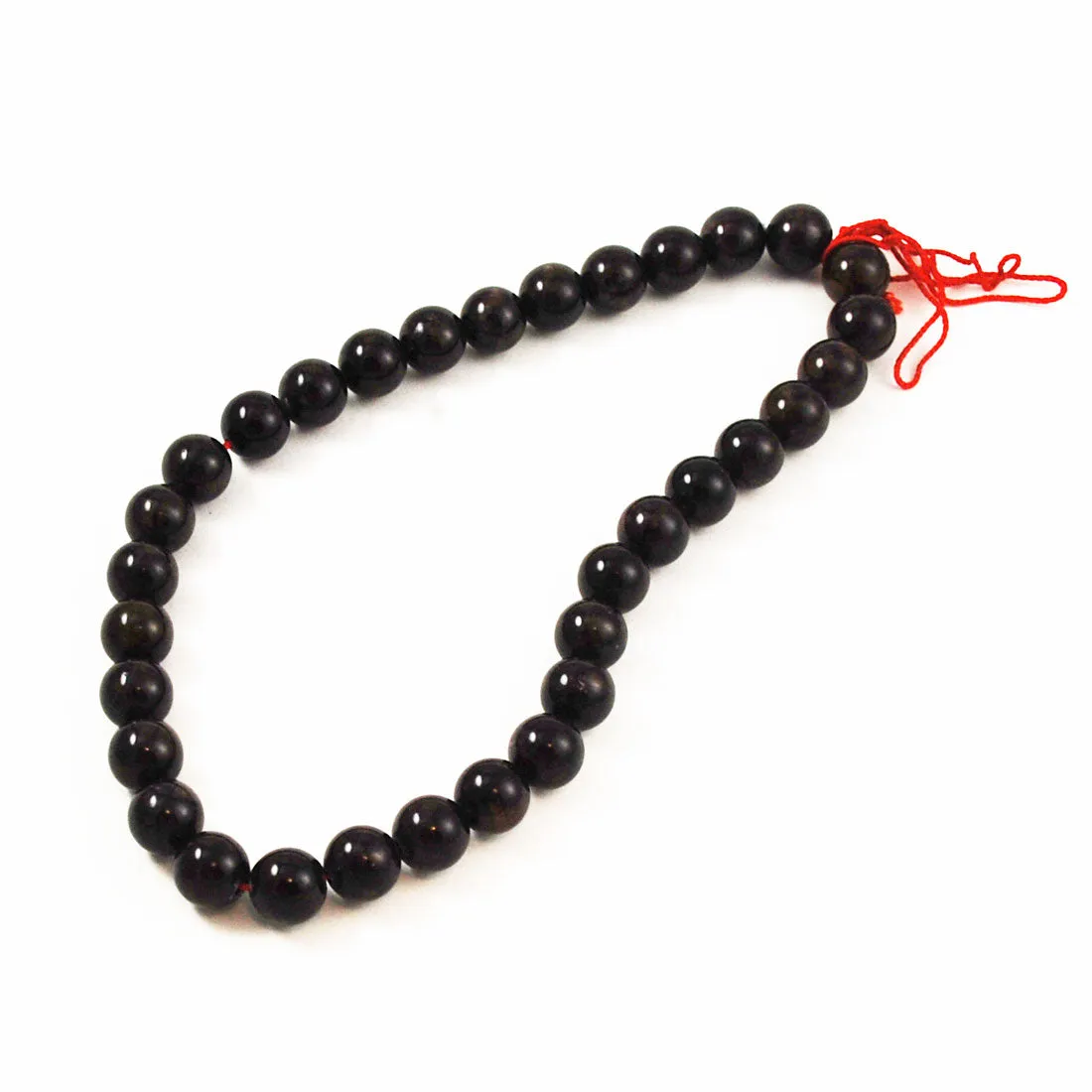 Chocolate Tourmaline Round Bead Strands