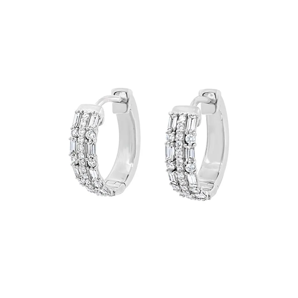 Clara by Martin Binder Diamond Hoop Earrings (0.51 ct. tw.)