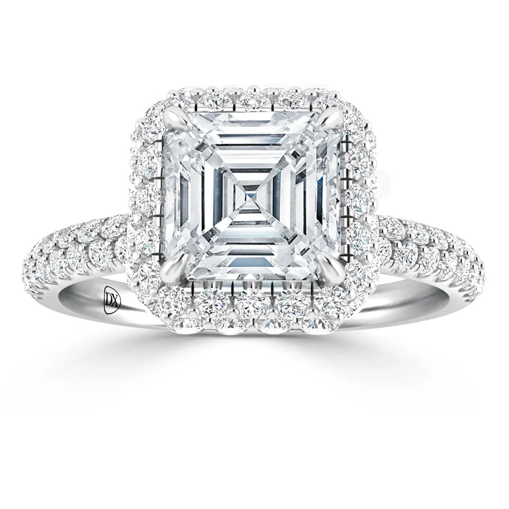 Claudia - 18ct White Gold - Asscher