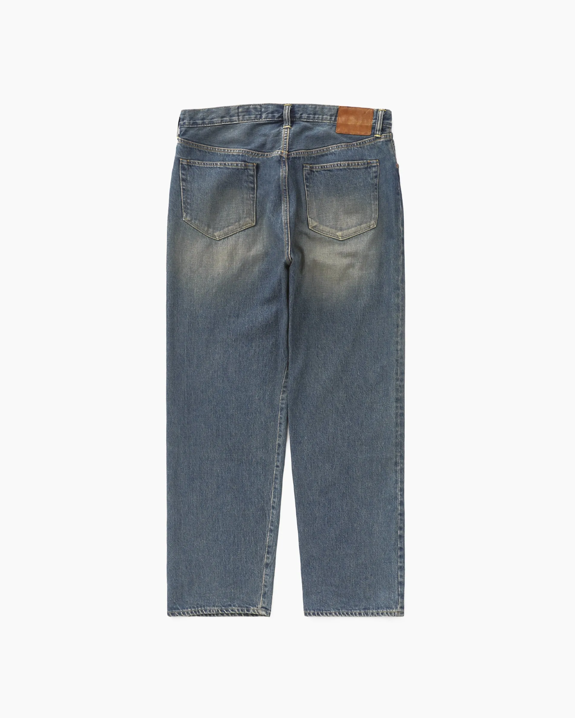 Croft Regular Jean Mid Blue