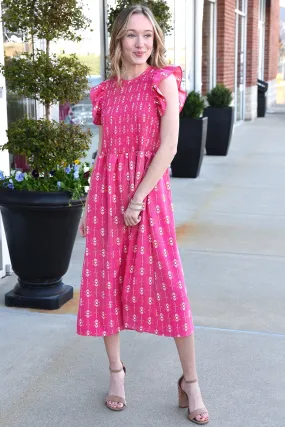 ELYSE DRESS -PINK