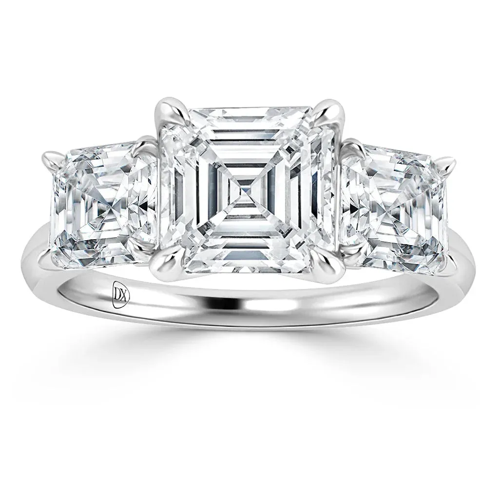 Emily - 18ct White Gold - Asscher