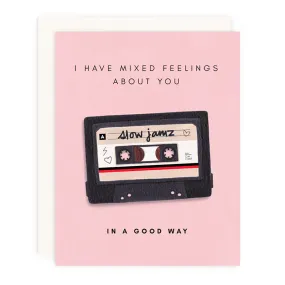 GIRL W/ KNIFE | Mixed Feelings Card