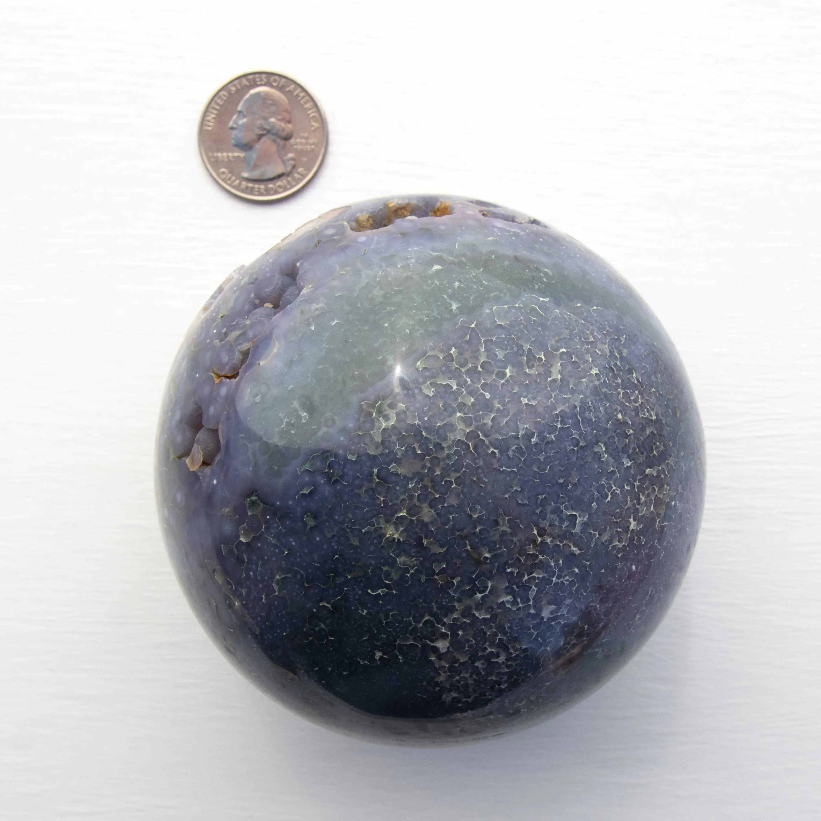 Grape Agate - Sphere