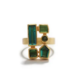 Green Tourmaline Ring