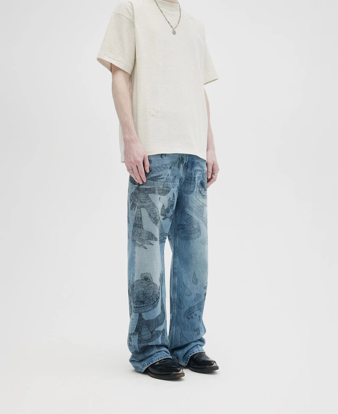 Hao Bootcut Jeans (Blue)