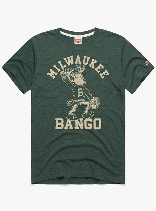 Homage Retro Dancing Bango Milwaukee Bucks T-Shirt