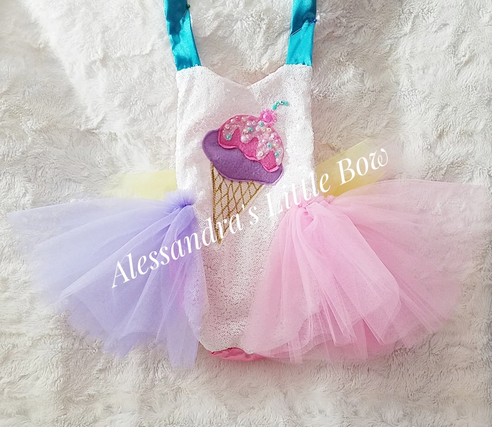 Ice Cream Sprinkles Tutu Romper