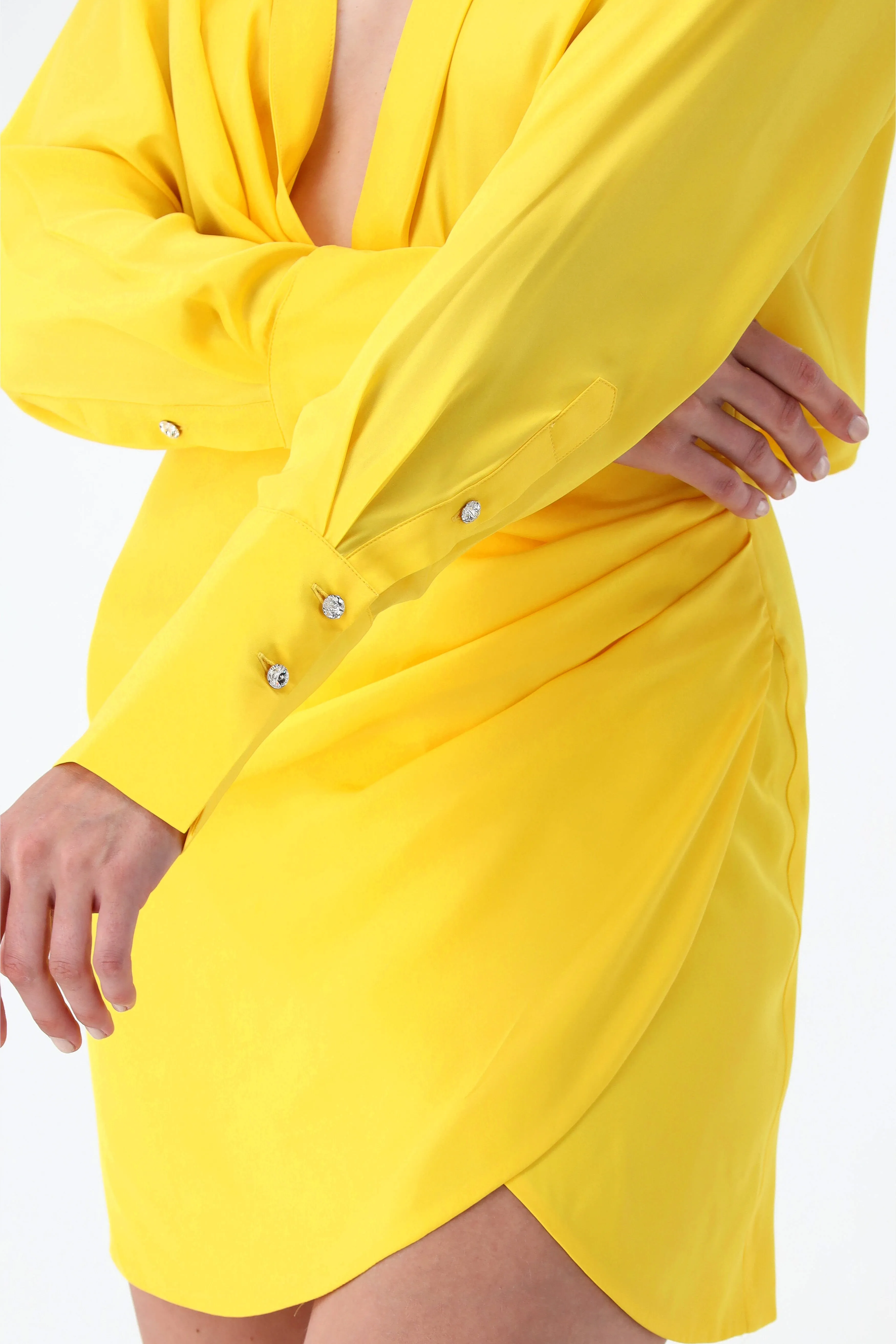 Kleid Naha Short in Lemon