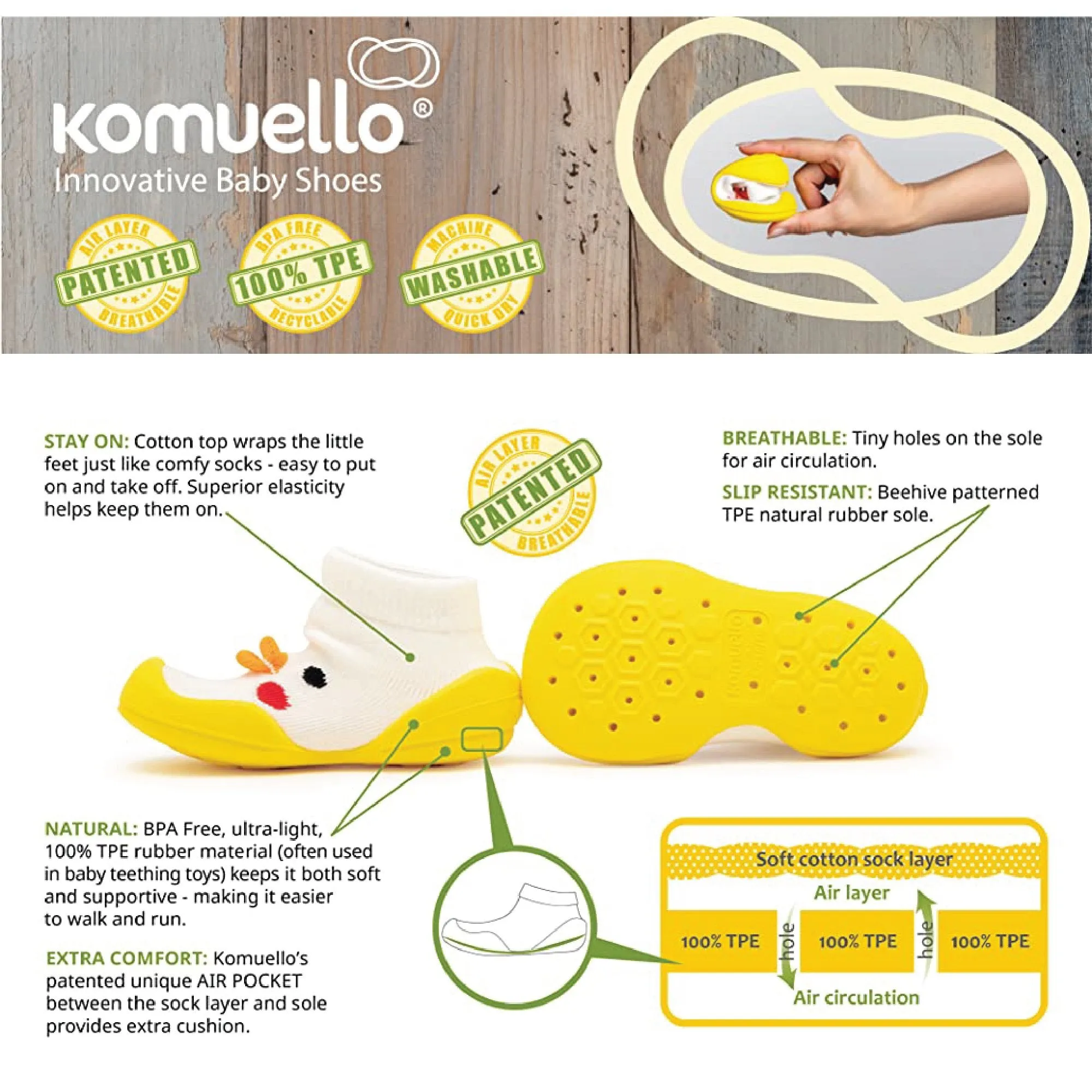 Komuello Baby Shoes - Crown Prince