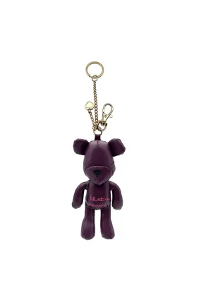 LE PANDORINE Happy Bear Amore Portachiavi Purple 22XAILDB-06