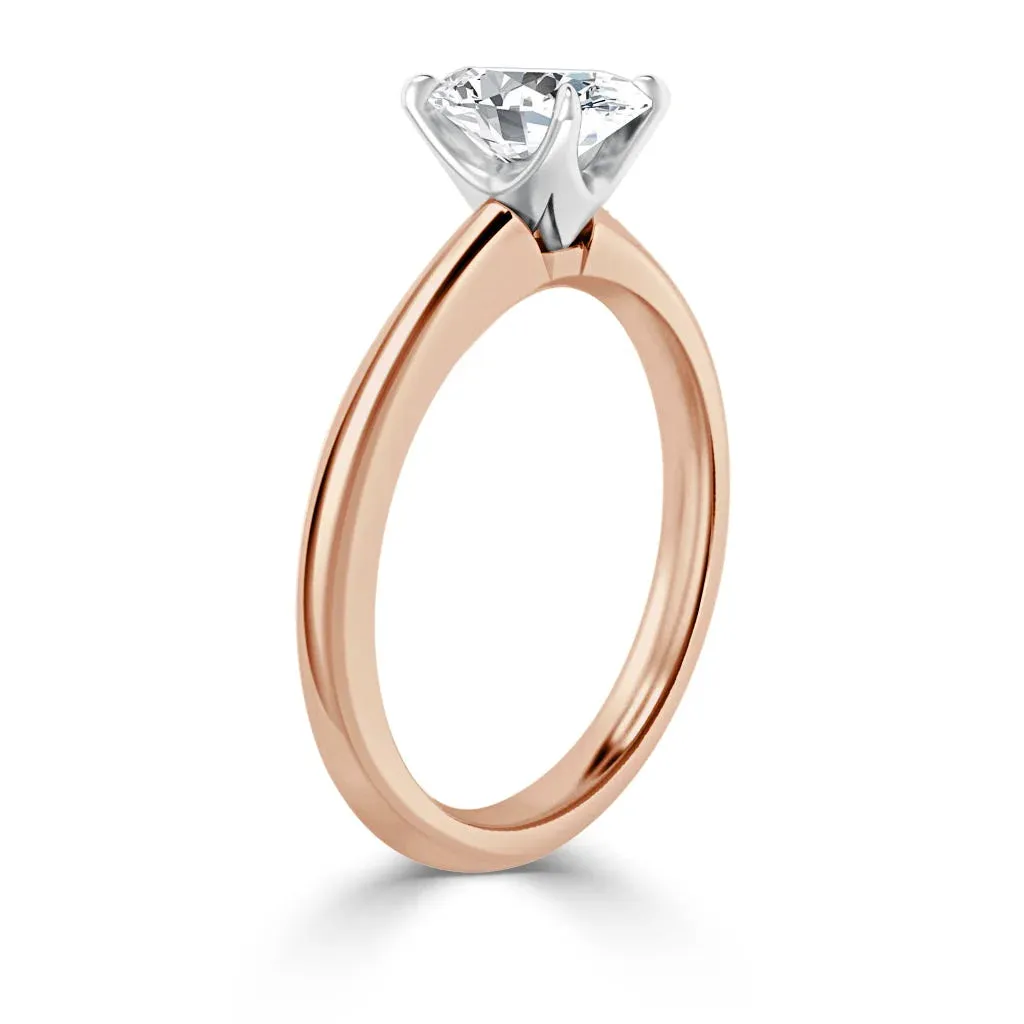 Lucy - 18ct Rose Gold - Oval