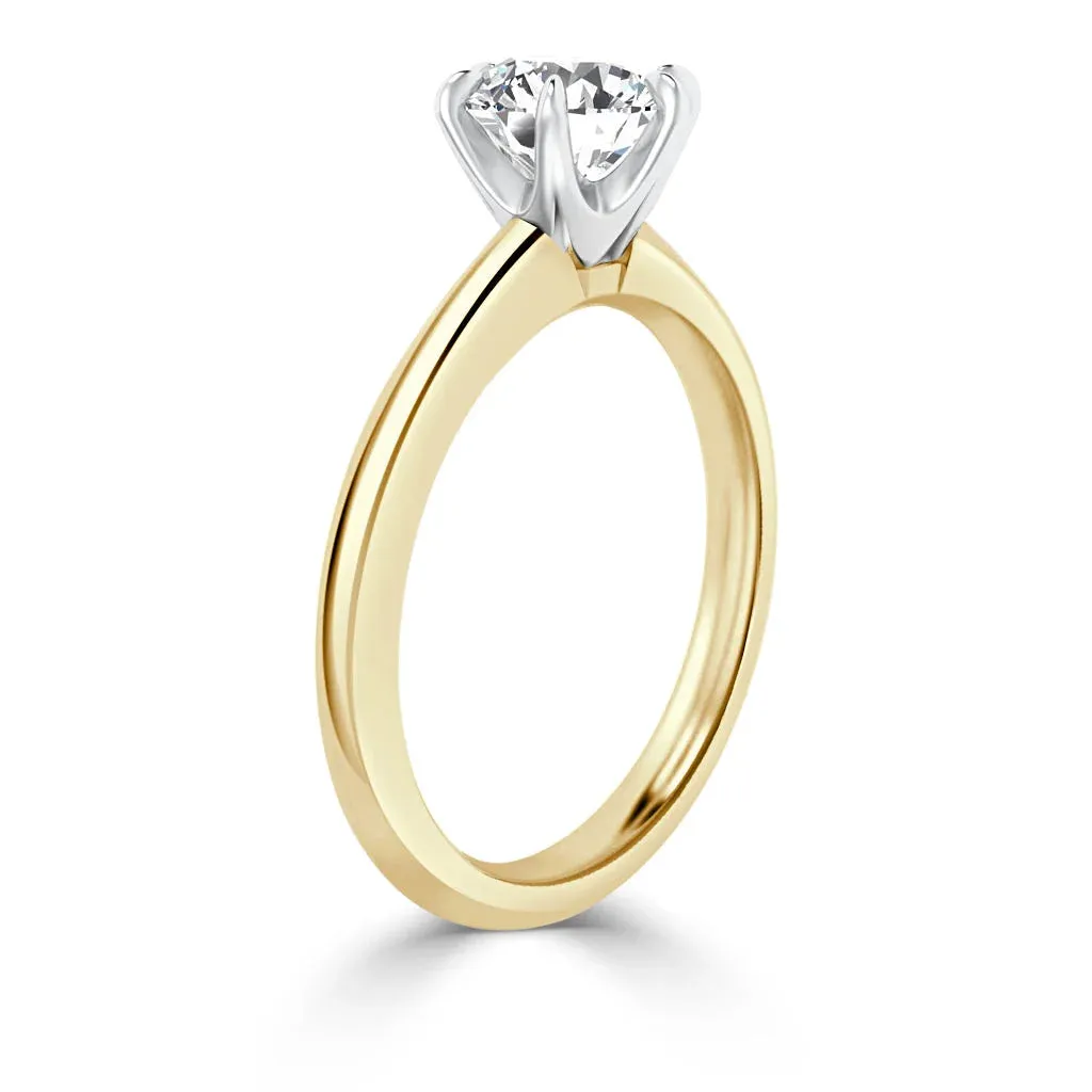 Lucy - 18ct Yellow Gold - Round