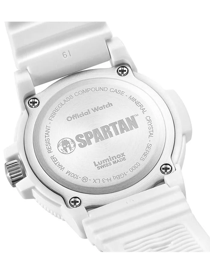 Luminox Midsize Leatherback Sea Turtle SPARTAN Edition - White Out Case - 100m