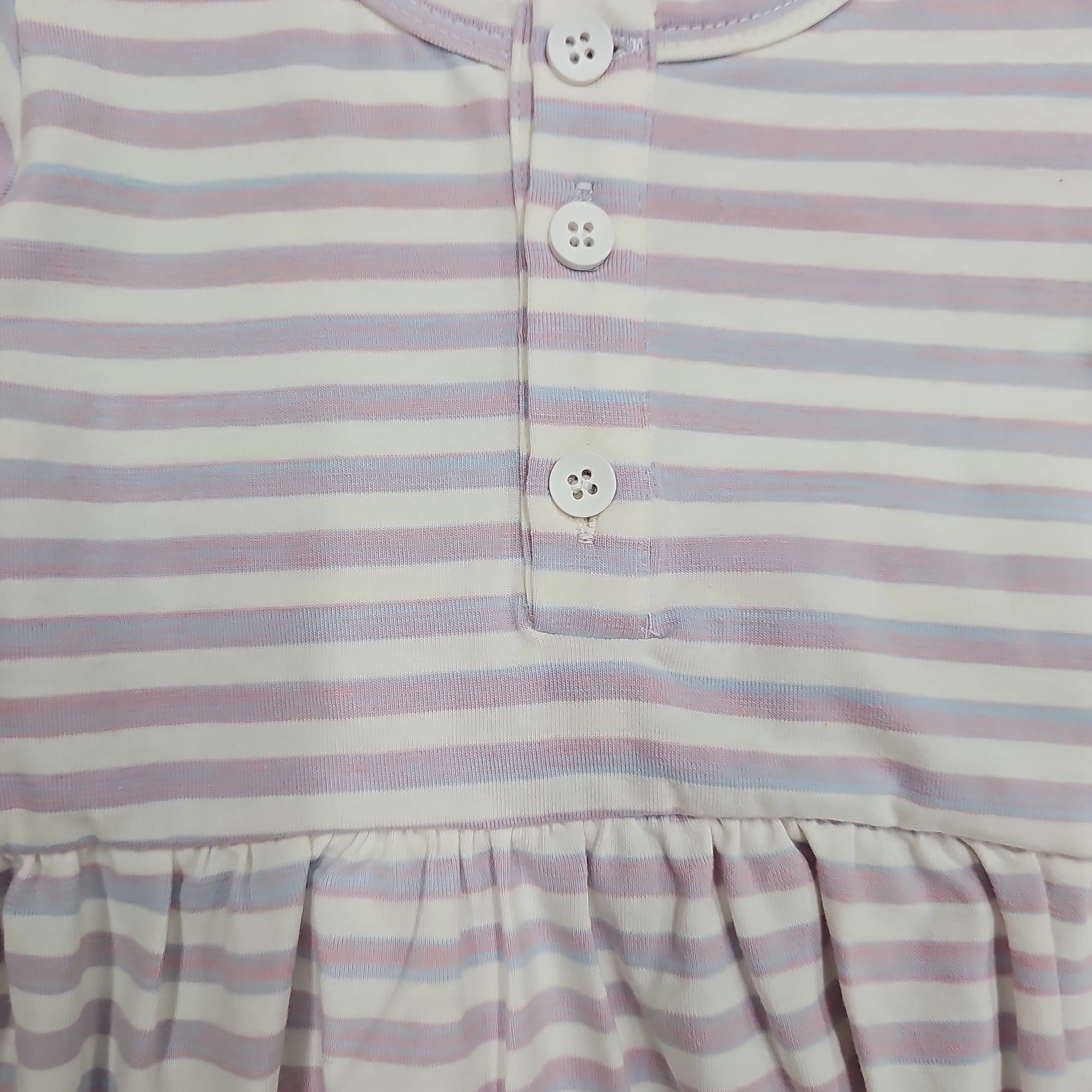 MABEL AND HONEY ELISE PURPLE STRIPE DRESS