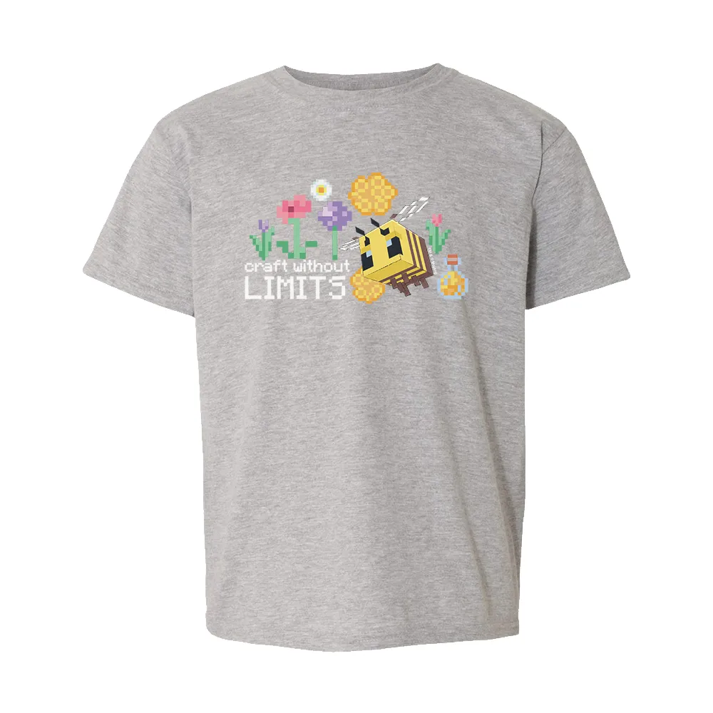 Minecraft Craft Without Limits Kids Short Sleeve T-Shirt