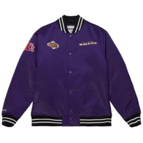 Mitchell & Ness NFL Baltimore Ravens Heavyweight Jacket (Purple)