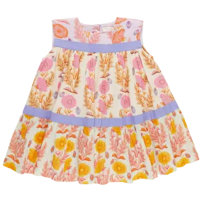 Pink Chicken Krista Dress - Gilded Floral Mix