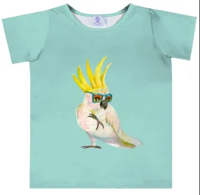 PREORDER Sunset Cockatoo Short Sleeve Tee (Ships w/c 16th Sept)