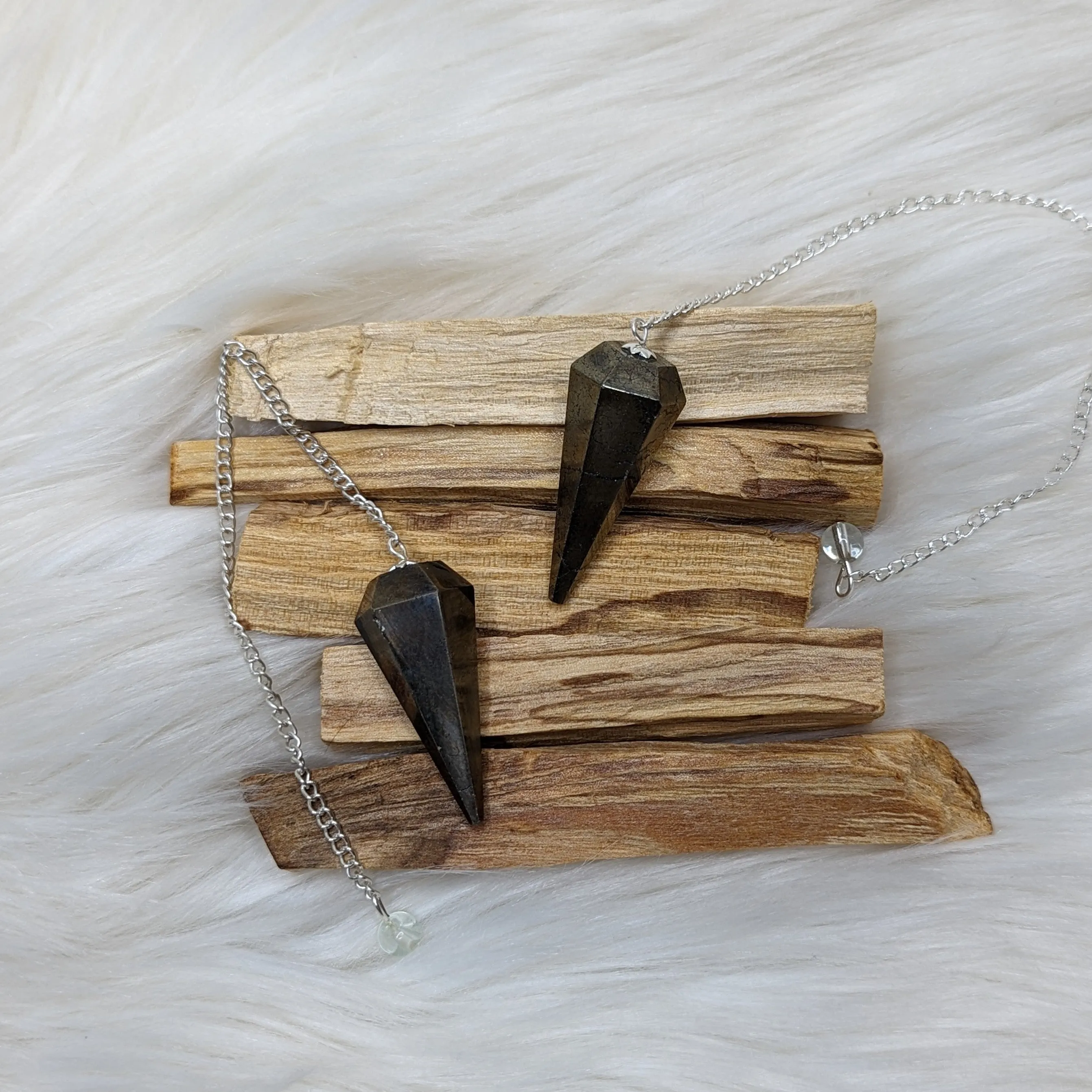 Pyrite Pendulum ~ EMF Protection ~ Grounding & Stabilizing