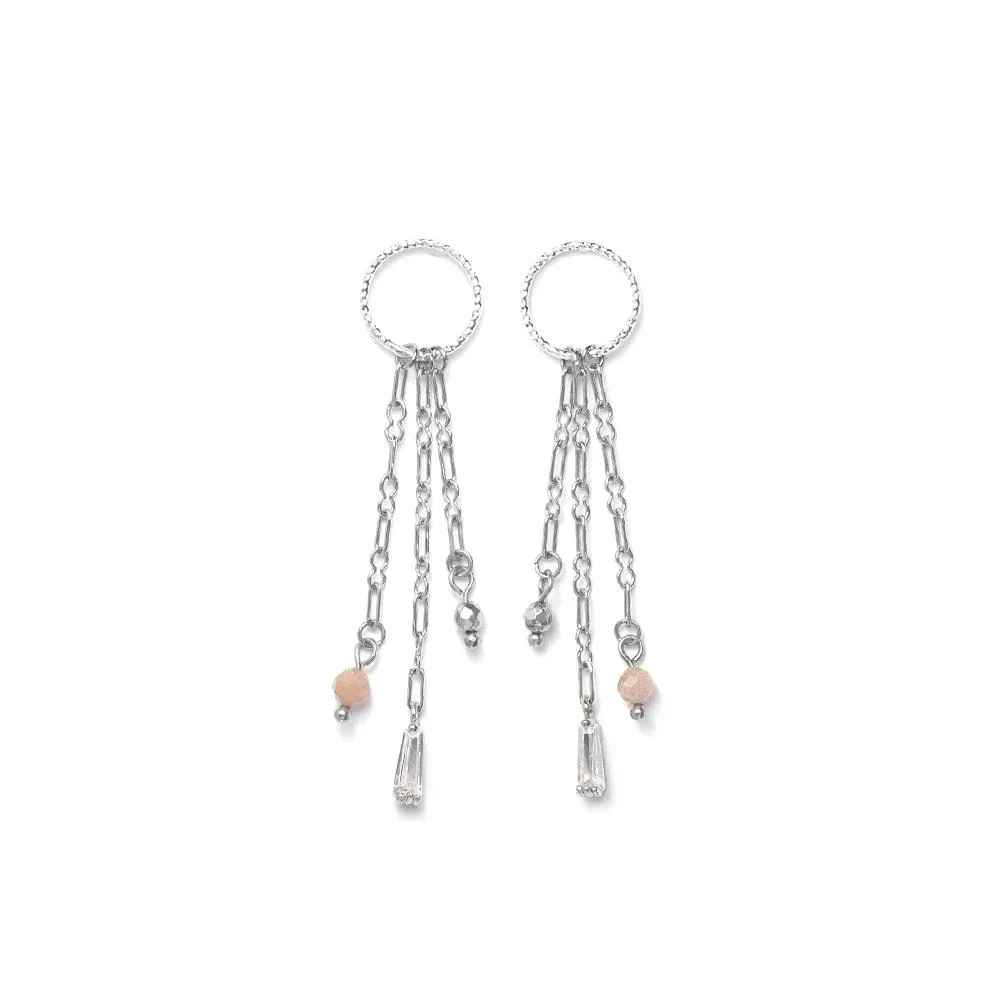 Silver Plated Charlie Earrings