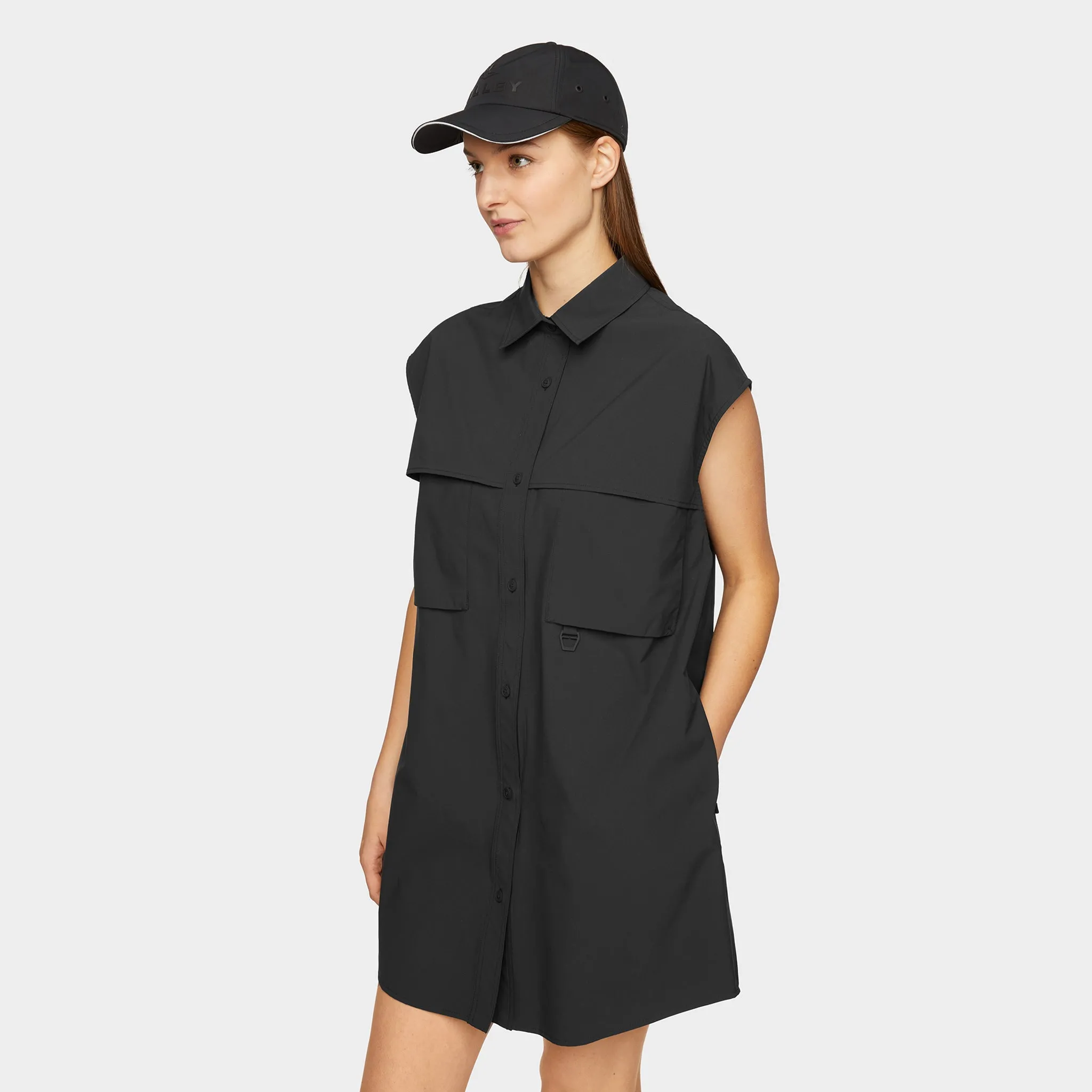 Sleeveless Tech Shield Dress