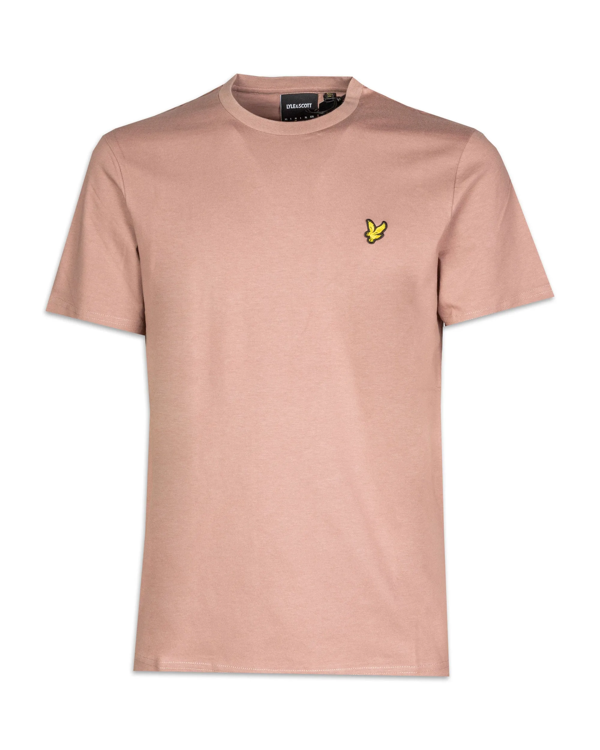 T-Shirt Uomo Lyle And Scott Classic Logo Rosa