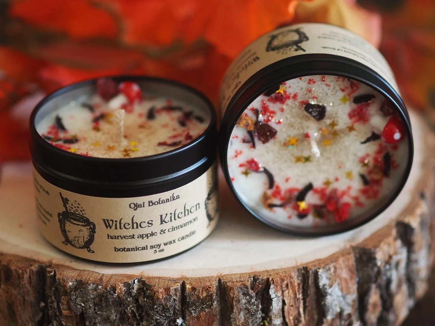 Witches Kitchen - Harvest Apple & Cinnamon - Handmade Soy Candle - Limited Edition